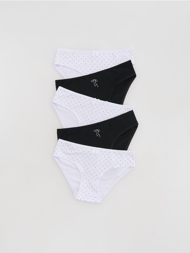 Cotton rich knickers 5 pack - RESERVED