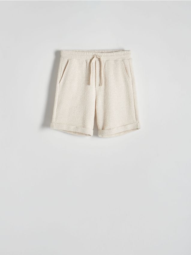 Structural jersey shorts - RESERVED