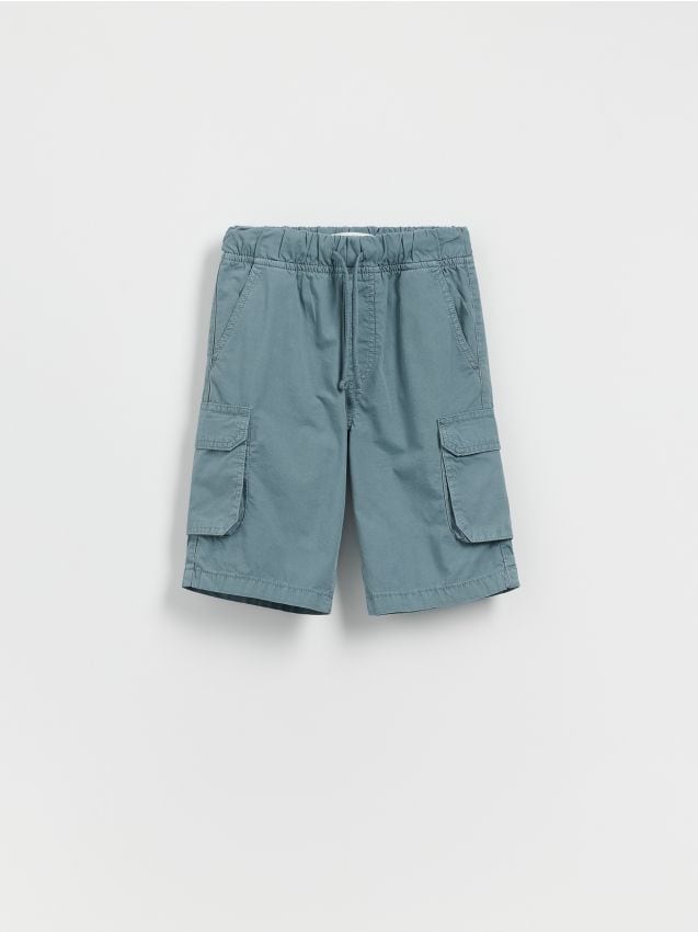Cotton rich cargo shorts - RESERVED