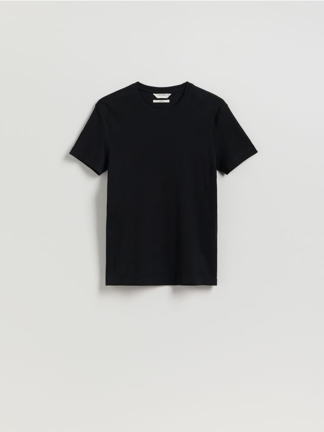 Slim fit cotton T-shirt - RESERVED