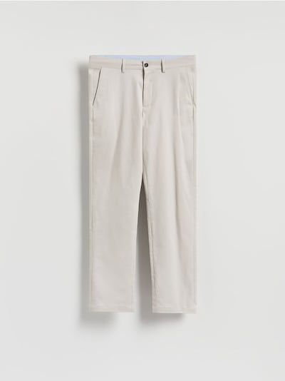 Chino slim cotton rich trousers