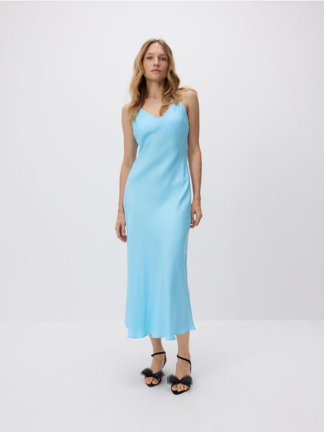 Robe en viscose - RESERVED
