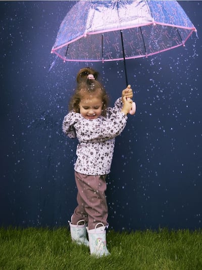 Umbrella with bows