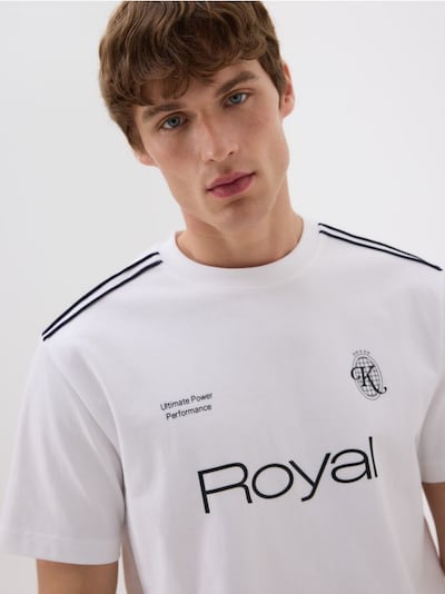 Comfort fit T-shirt with print