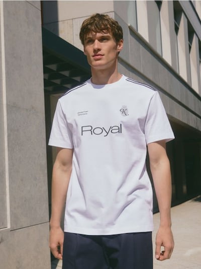 T-shirt comfort con stampa