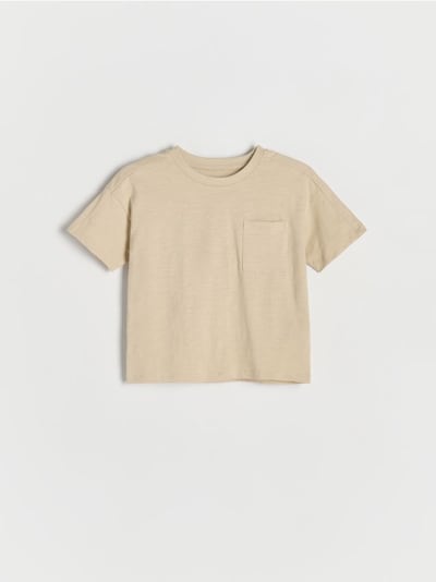 Bawełniany t-shirt oversize