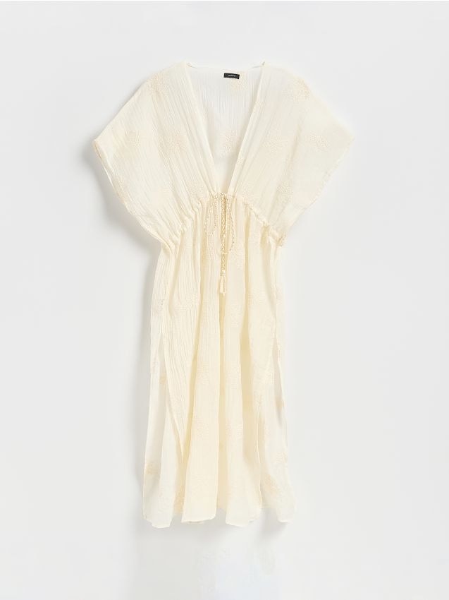 Reserved - Rochie de plajă maxi - bej Reserved - Rochie de plajă maxi - bej