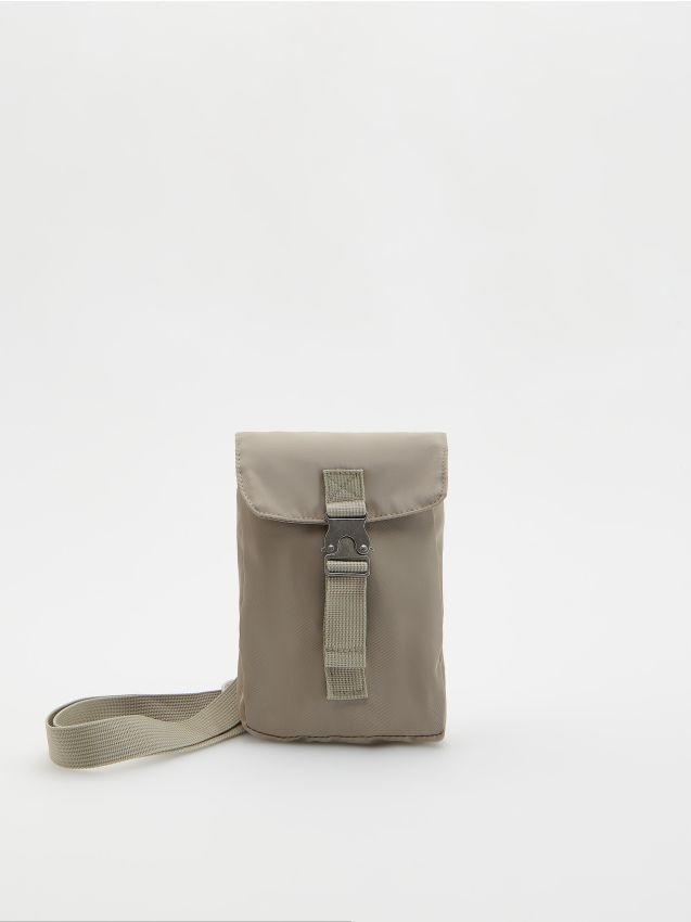 Reserved - poșetă crossbody - bej