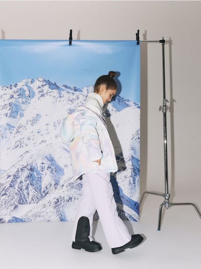 Jas met warme voering en capuchon