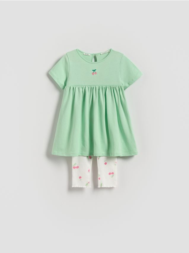 BABIES` DRESS & LEGGINGS - RESERVED