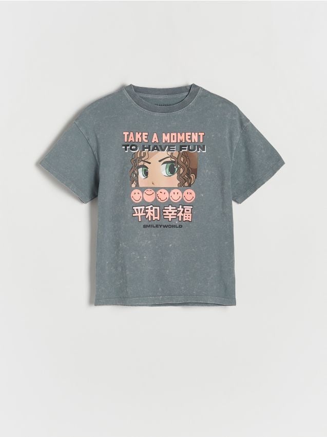 Reserved - Tricou SmileyWorld® - lavand