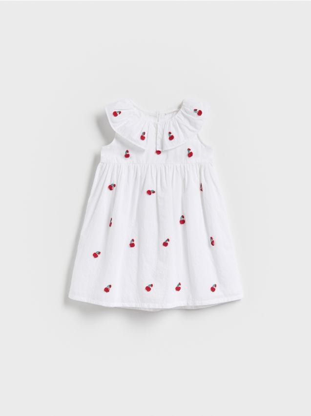Dress with embroidered pattern - RESERVED