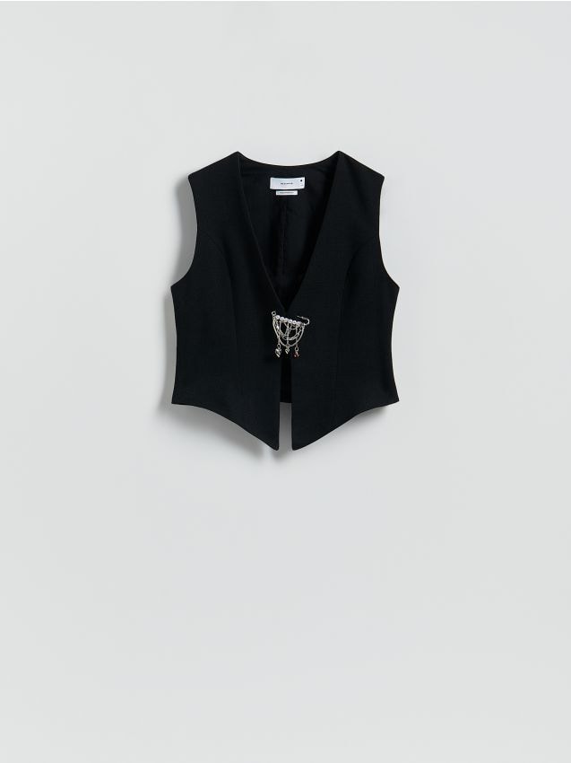 LADIES` VEST & PIN - RESERVED