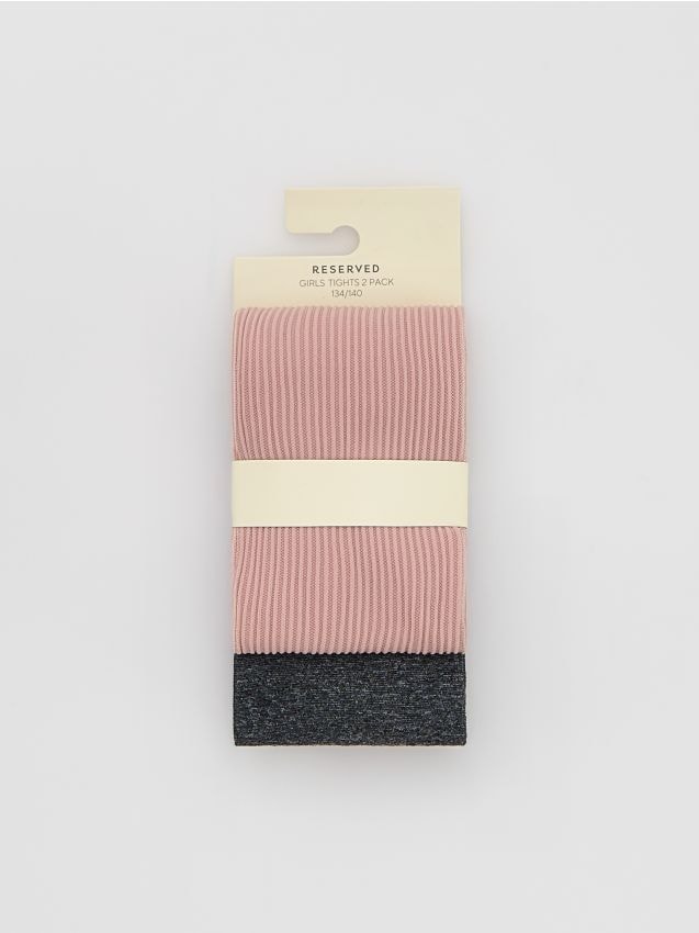 Microfibre tights 2 pack - RESERVED