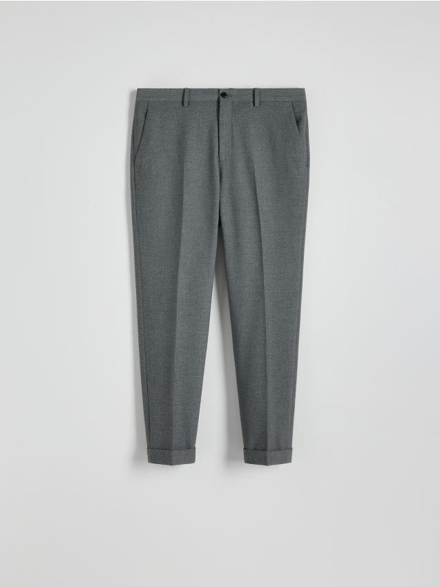 Reserved - men`s trousers - gri-închis