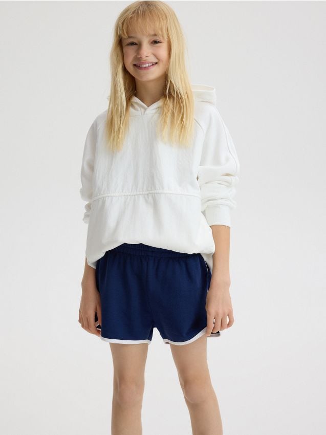 Reserved - pantaloni scurți sport - bleumarin
