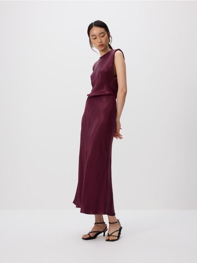 Robe en viscose - RESERVED