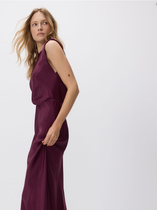 Robe en viscose - RESERVED