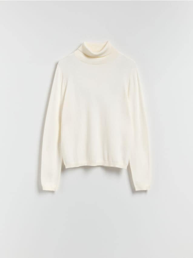 Viscose rich turtleneck - RESERVED
