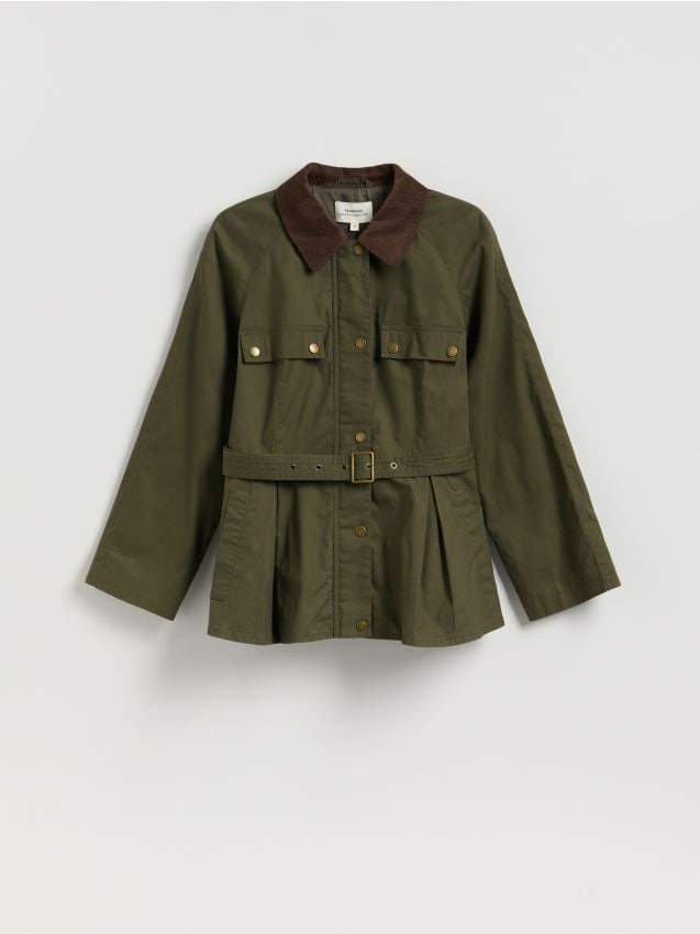 Veste avec ceinture - RESERVED