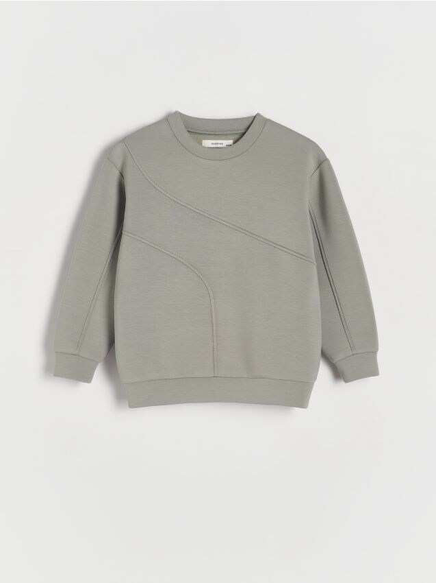 Reserved - bluză sport oversized - verde-mentă
