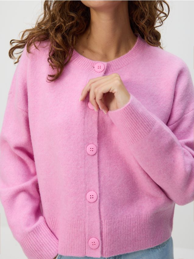Cardigan à emmanchures basses - RESERVED