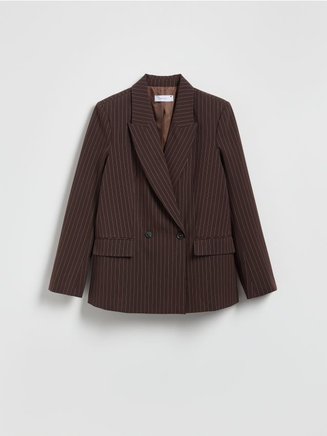 Double-breasted jacket - RESERVED