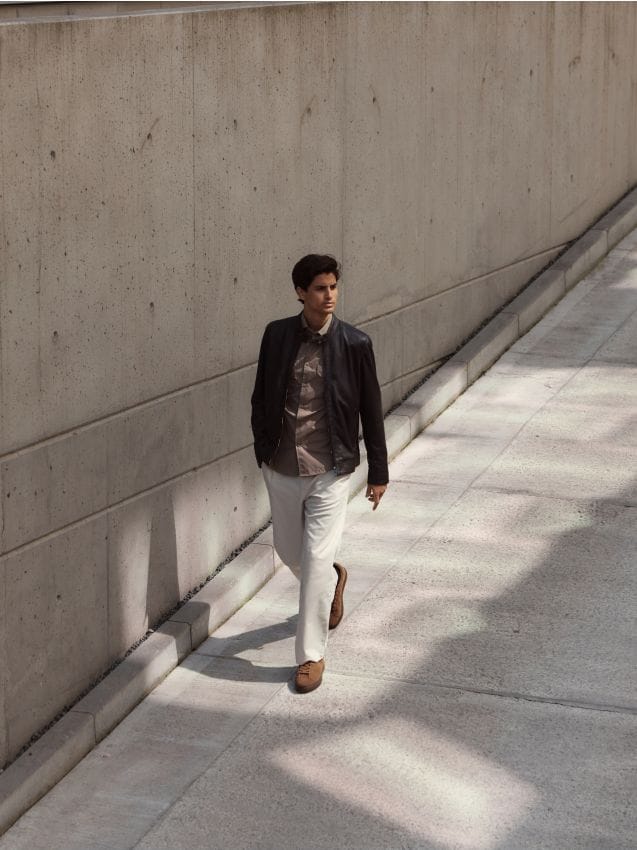Viscose straight fit trousers - RESERVED