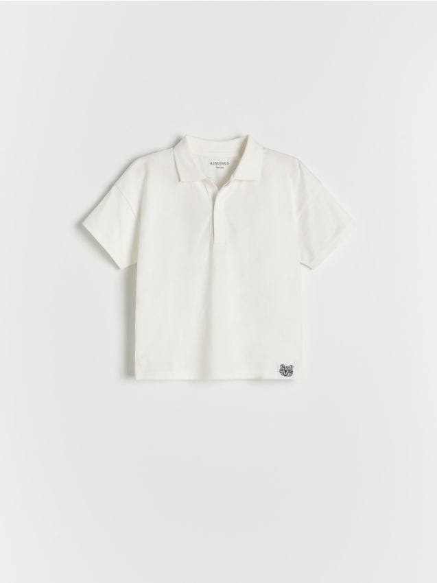 Cotton polo shirt - RESERVED