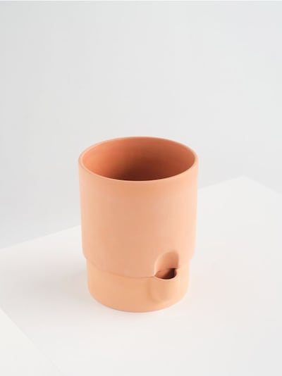 Blumentopf aus Keramik