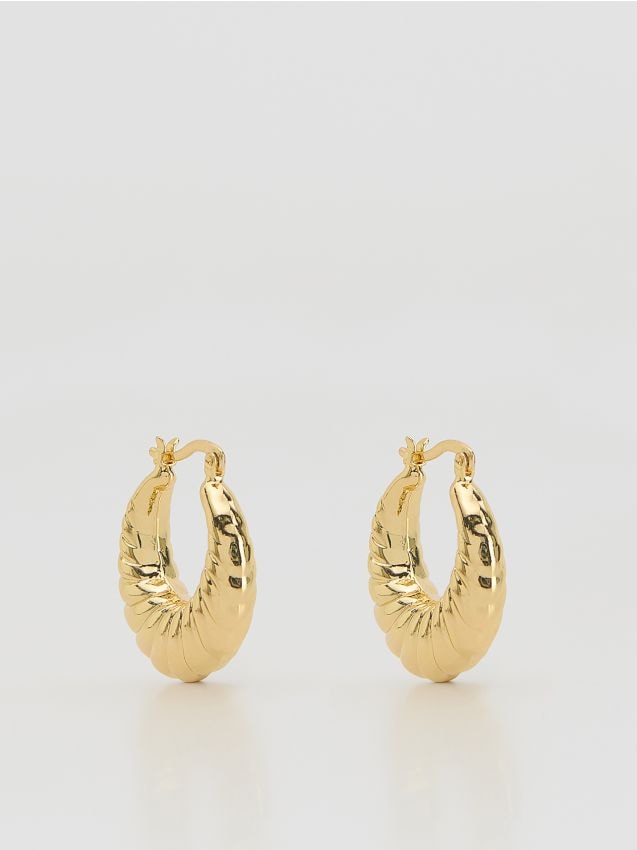 Oval earrings - RESERVED