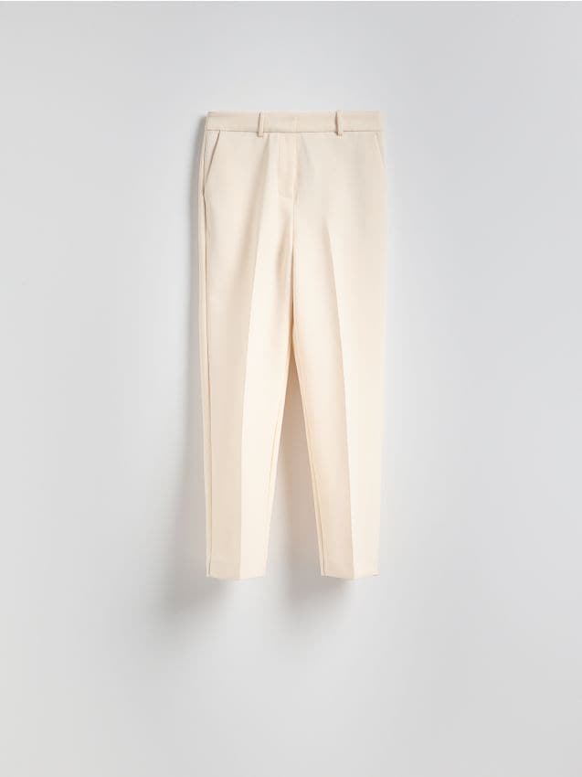 Pressed crease trousers - RESERVED