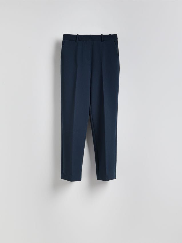 Pressed crease trousers - RESERVED