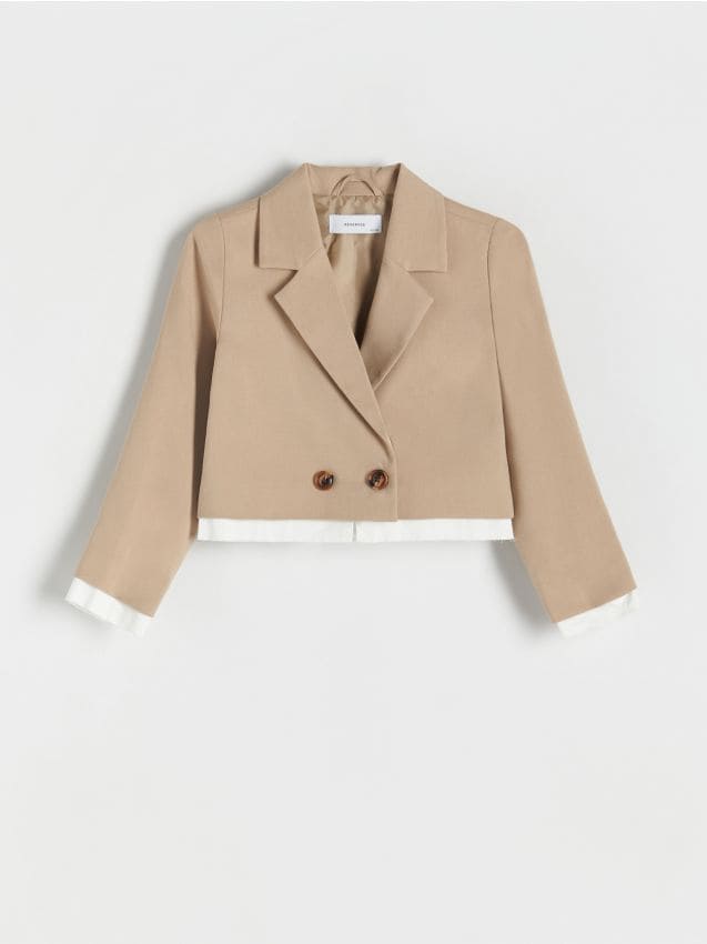 Cropped blazer - RESERVED