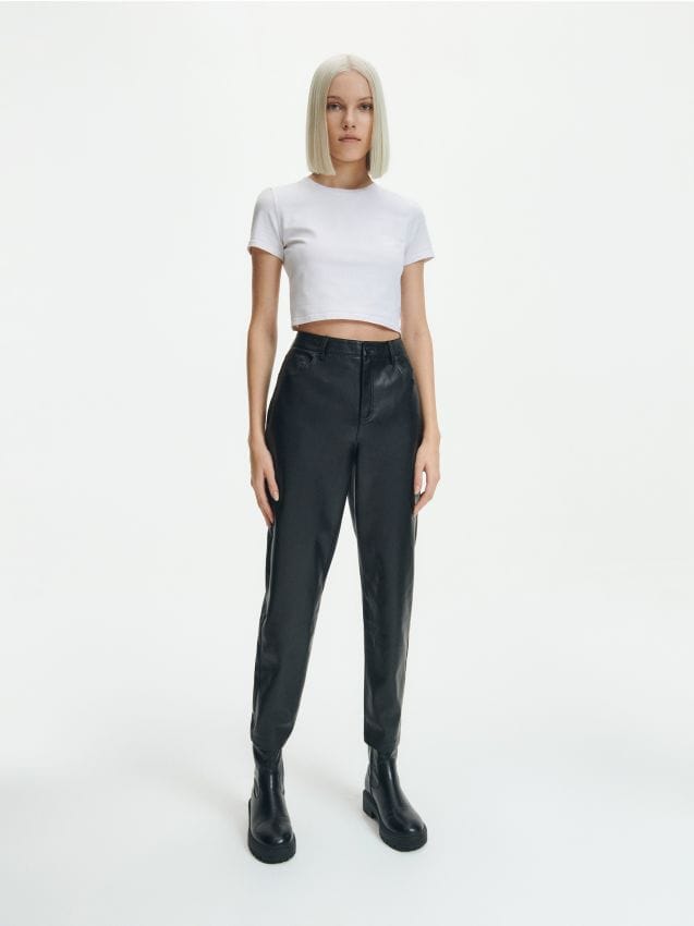 Zara FLARED LEATHER PANTS LIMITED EDITION | Mall of America®