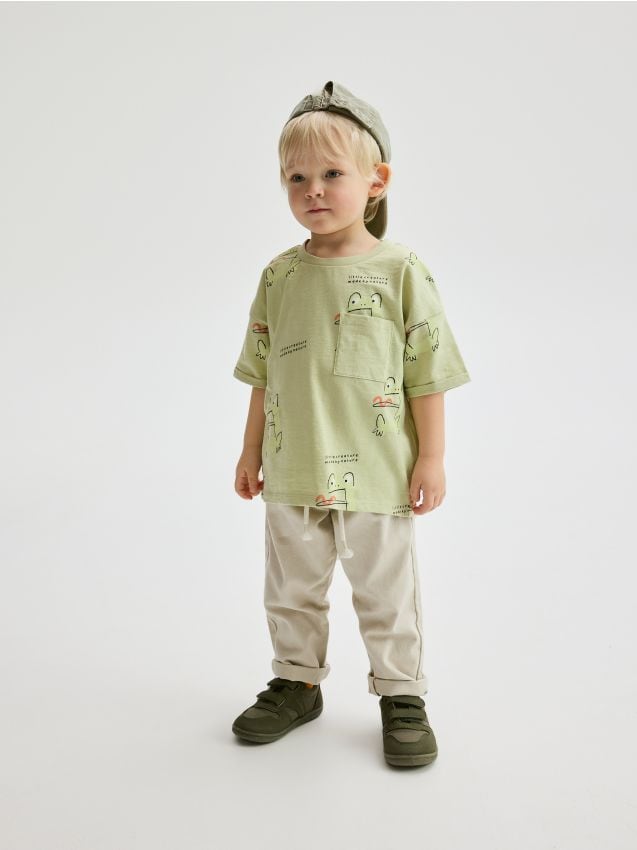 T-shirt with pocket - RESERVED