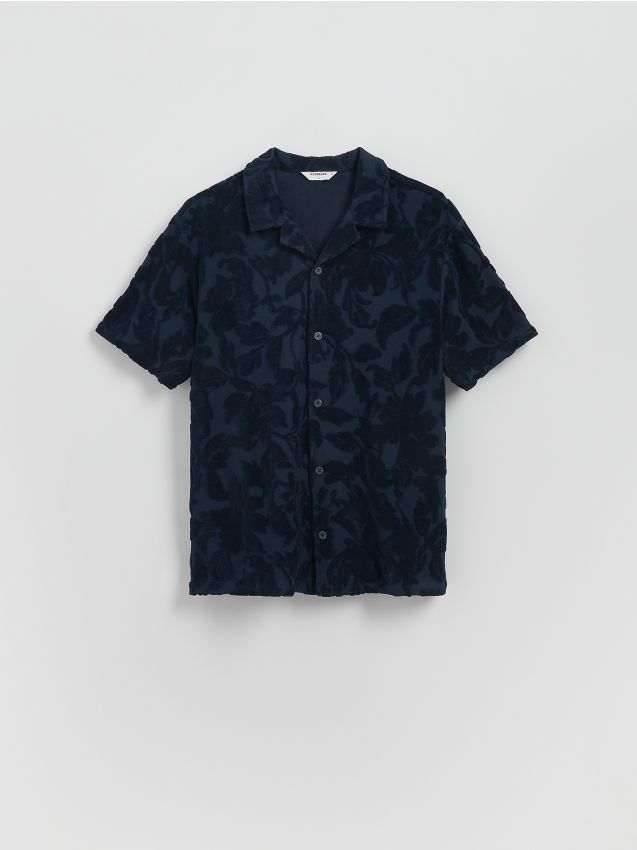 Chemise à coupe regular fit imprimée - RESERVED