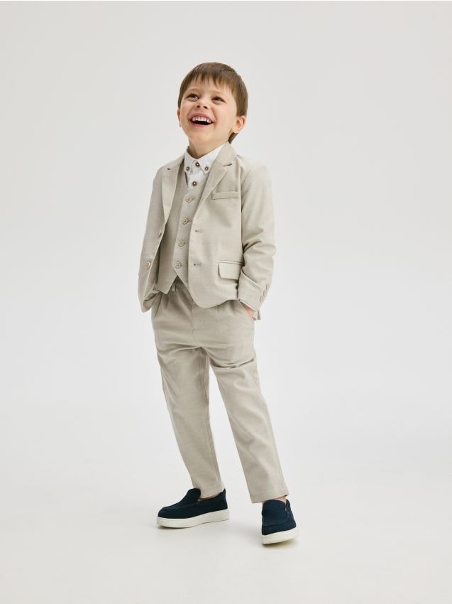 Elegant regular trousers - RESERVED