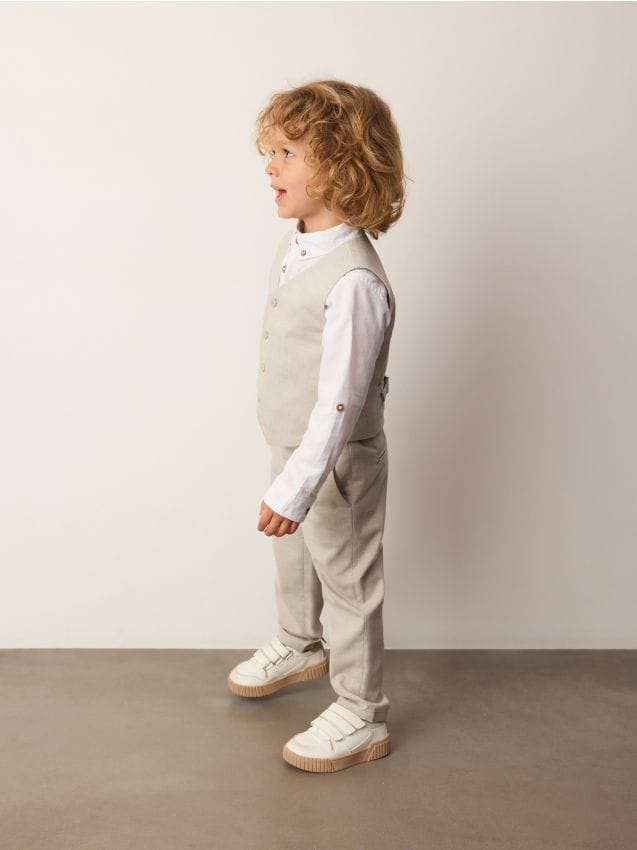 Elegant regular trousers - RESERVED