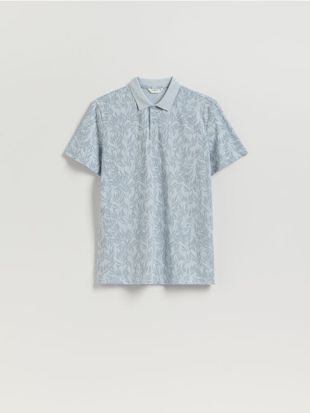 Polo à coupe regular avec motifs - RESERVED