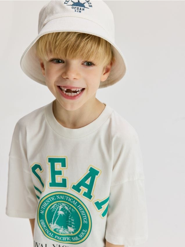 Cotton bucket hat - RESERVED
