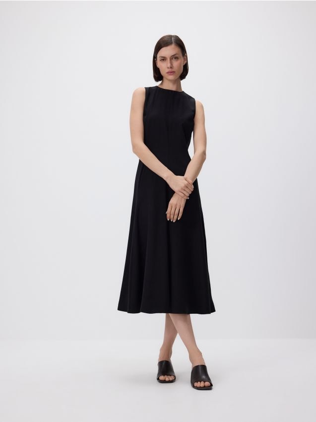 Robe en mélange de lyocell - RESERVED