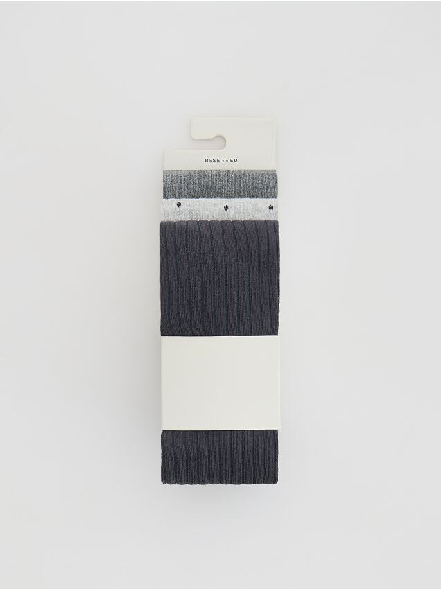 Bawełniane rajstopy 3 pack - RESERVED