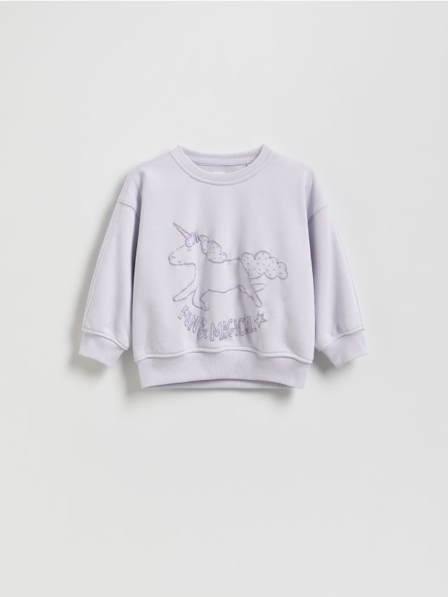 GIRLS` JOGGING TOP - RESERVED