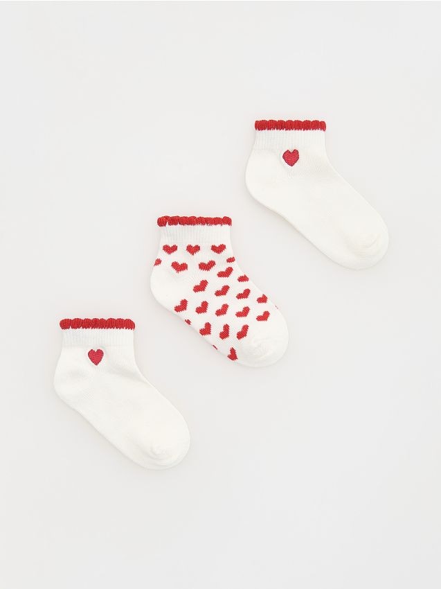 Reserved - BABIES` SOCKS MULTI - crem