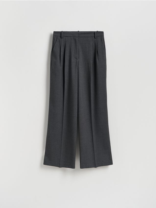 Pantalon à plis marqués - RESERVED