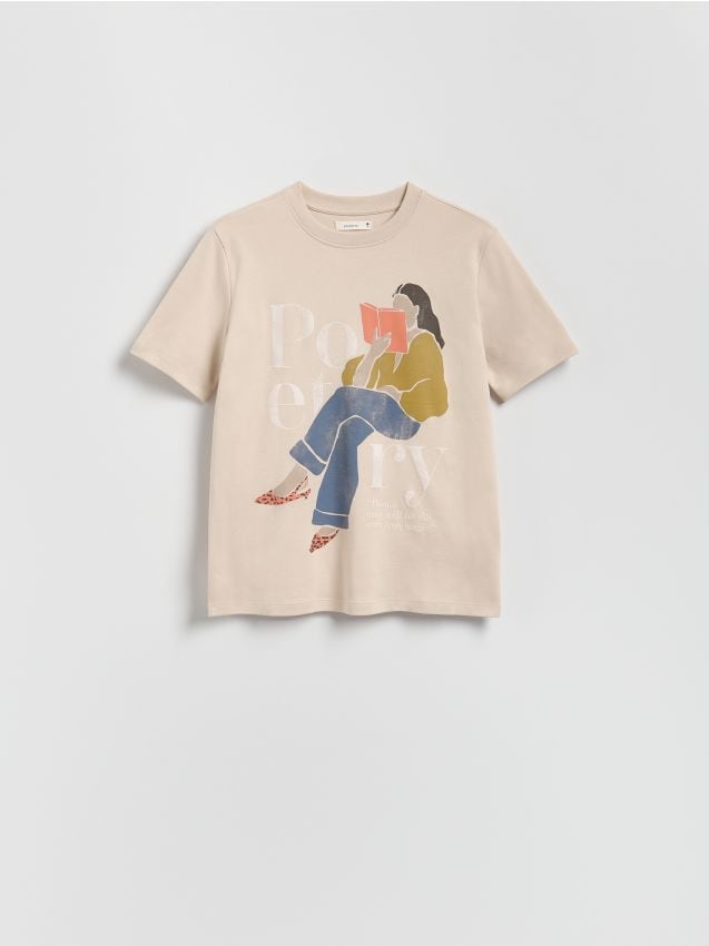 T-shirt with print - RESERVED