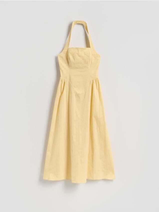 Cotton midi dress - RESERVED