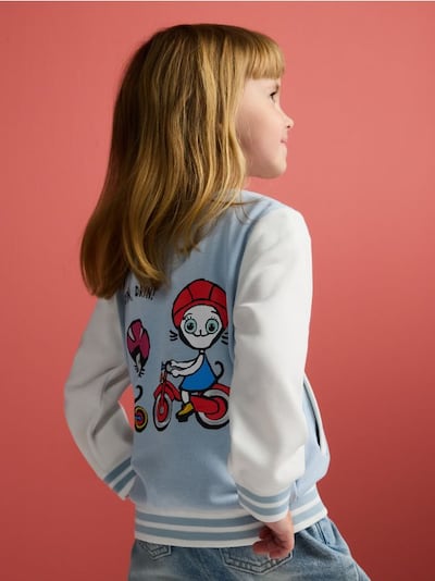 GIRLS` JOGGING TOP