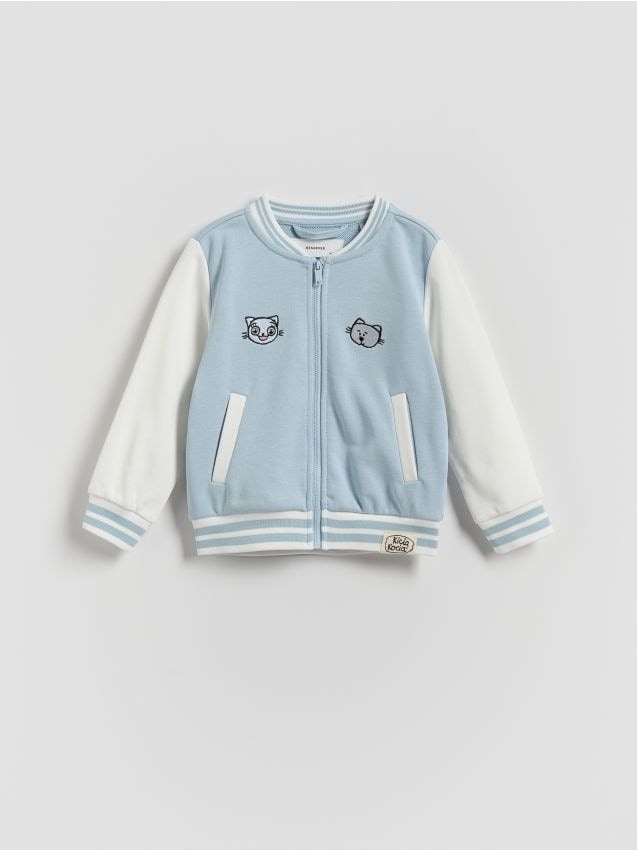 GIRLS` JOGGING TOP - RESERVED